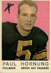 Paul Hornung #82 Football Cards 1959 Topps Prices