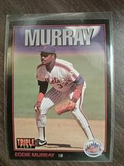 Eddie Murray Baseball Cards 1993 Panini Donruss Triple Play Prices