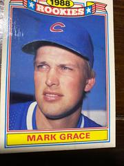 Mark Grace #11 of 22 Baseball Cards 1988 Topps Glossy Rookies Prices
