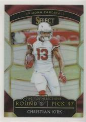 Christian Kirk [Prizm] #RS-15 Football Cards 2018 Panini Select Rookie Selections Prices
