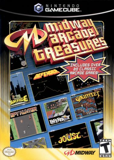 Midway Arcade Treasures Cover Art