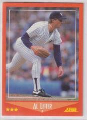 Al Leiter [Glossy] #97T Baseball Cards 1988 Score Traded Prices