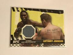 Anthony Johnson Ufc Cards 2010 Topps UFC Fight Mat Relic Prices