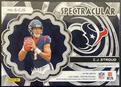 Back Of Card /10 | C.J. Stroud [Universal] Football Cards 2023 Panini Spectra Spectracular