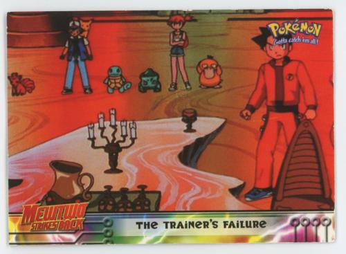 Trainer's Failure #22 Pokemon 1999 Topps Movie