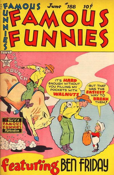 Famous Funnies #188 (1950) Prices 