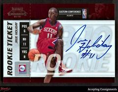 Jrue Holiday Autograph Basketball Cards 2009 Playoff Contenders Prices