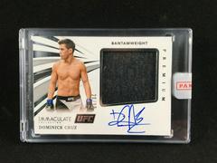 Dominick Cruz Ufc Cards 2021 Panini Immaculate UFC Premium Memorabilia Autographs Prices