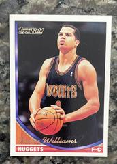 Brian Williams Basketball Cards 1993 Topps Gold Prices