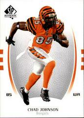Chad Johnson #18 Football Cards 2007 SP Authentic Prices