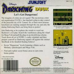 Darkwing Duck - Back | Darkwing Duck GameBoy