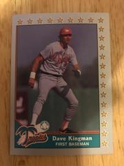 Dave Kingman #164 Baseball Cards 1990 Pacific Senior League Prices