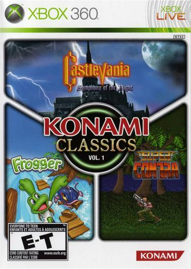 Konami Classics Volume 1 Cover Art