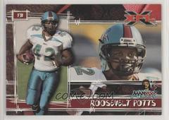 Roosevelt Potts #69 Football Cards 2001 Topps XFL Prices