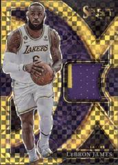 LeBron James [Gold] #SS-LJ Basketball Cards 2022 Panini Select Selective Swatches Prices