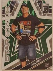 John Cena [Green] #10 Wrestling Cards 2023 Donruss Elite WWE Star Status Prices
