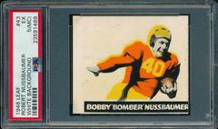 Robert Nussbaumer [White Background] #43 Football Cards 1948 Leaf Prices