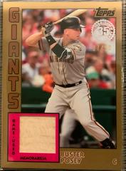 Buster Posey [Gold] #84R-BP Baseball Cards 2019 Topps 1984 Baseball Relics Prices