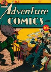 Adventure Comics #51 (1940) Comic Books Adventure Comics Prices