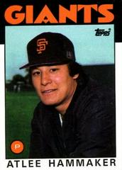 Atlee Hammaker #223 Baseball Cards 1986 Topps Prices