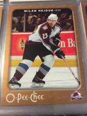 Milan Hejduk Hockey Cards 2006 O Pee Chee Prices