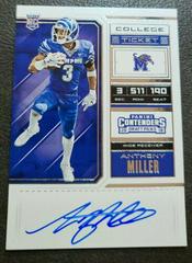 Anthony Miller [Autograph] #117 Football Cards 2018 Panini Contenders Draft Picks Prices
