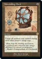 Unwinding Clock [Schematic Foil] Magic Brother's War Retro Artifacts Prices