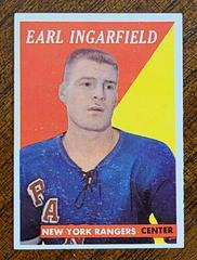 Earl Ingarfield Hockey Cards 1958 Topps Prices