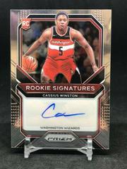Cassius Winston Basketball Cards 2020 Panini Prizm Rookie Signatures Prices