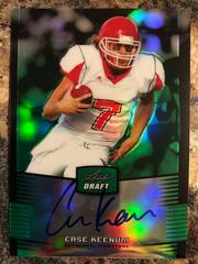 Case Keenum [Autograph Prismatic Green] #CK1 Football Cards 2012 Leaf Metal Draft Prices