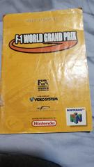 Notice | F1 World Grand Prix PAL Nintendo 64