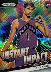 Gradey Dick [Silver] #20 Basketball Cards 2023 Panini Prizm Instant Impact Prices