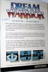 Reverse Box Art | Dream Warrior Commodore 64