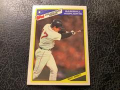 Marty Barrett Baseball Cards 1987 Topps Woolworth Highlights Prices