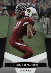 Larry Fitzgerald #2 Football Cards 2010 Panini Certified Prices