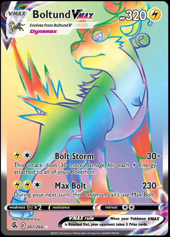 Boltund VMAX #267 Prices | Pokemon Fusion Strike | Pokemon Cards