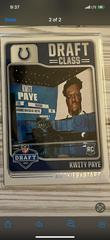 Kwity Payne #DC-19 Football Cards 2021 Panini Rookies and Stars Draft Class Prices