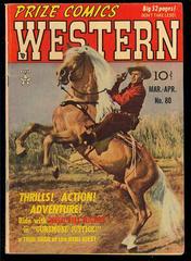 Prize Comics Western #80 (1950) Comic Books Prize Comics Western Prices