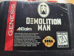 Cartridge (Front) | Demolition Man Sega Genesis