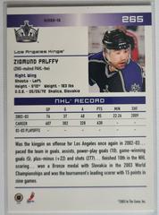 Backside | Zigmund Palffy [Action] Hockey Cards 2003 ITG Toronto Star