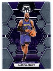 LeBron James #98 Basketball Cards 2022 Panini Mosaic Prices