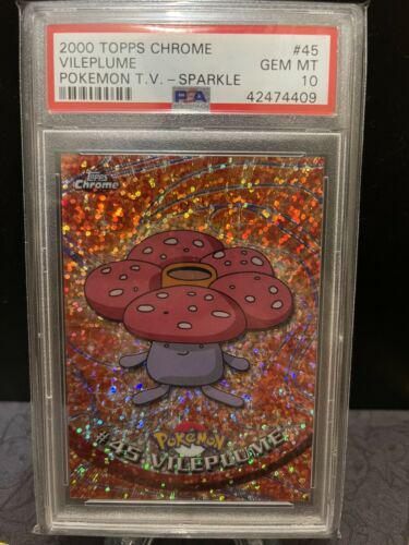 Vileplume [Sparkle] #45 Pokemon 2000 Topps Chrome