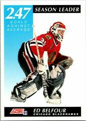 Ed Belfour #301 Hockey Cards 1991 Score Canadian Prices