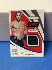 Urijah Faber Ufc Cards 2021 Panini Immaculate UFC Swatches Prices