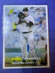Roger Clemens [Pitching] #200 Baseball Cards 2006 Topps Heritage Prices