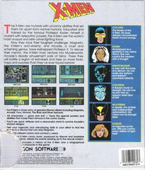 Reverse Box Art | X-Men Commodore 64