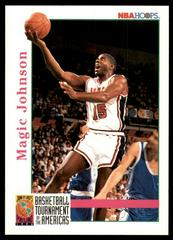 Magic Johnson USA #340 Basketball Cards 1992 Hoops Prices