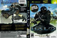 Slip Cover Scan By Canadian Brick Cafe | Halo: Combat Evolved [Game of the Year] Xbox