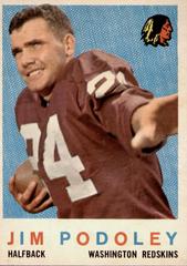 Jim Podoley #165 Football Cards 1959 Topps Prices