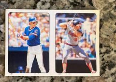 Bob Dernier/Brian Downing #38 / 224 Baseball Cards 1985 Topps Stickers Prices